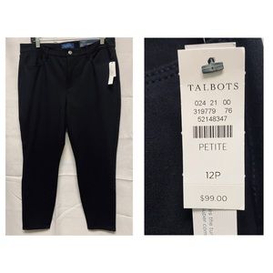 Talbots NWT high-rise jegging  ankle